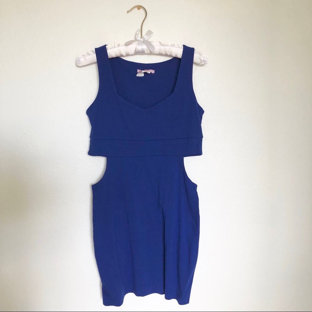 Cutout mini dress
